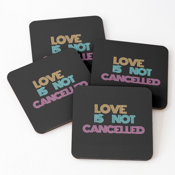 Item preview, Love is not Cancelled designed and sold by Cute-Jory-Store.