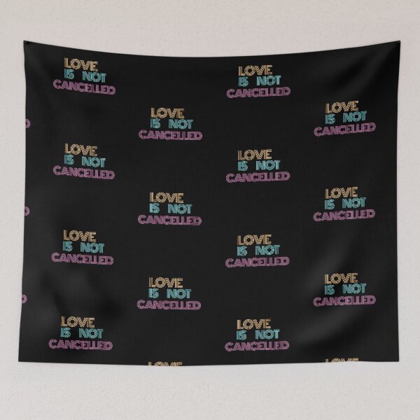 Item preview, Love is not Cancelled designed and sold by Cute-Jory-Store.