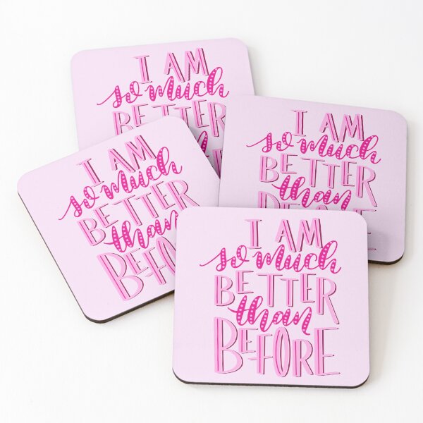 Legally Blonde "So Much Better" Quote Coasters (Set of 4)