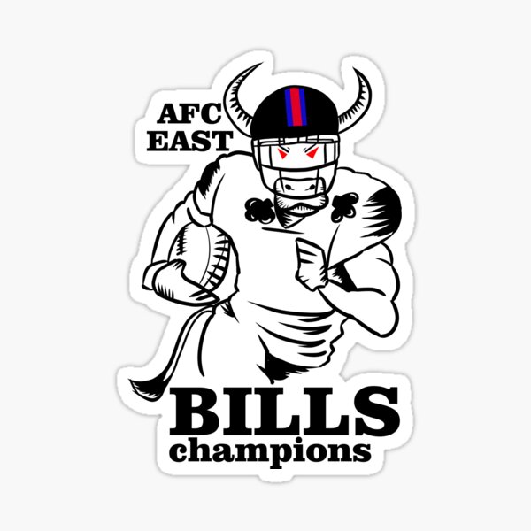 AFC East Champs 2020 Buffalo Bills Decal cricut 