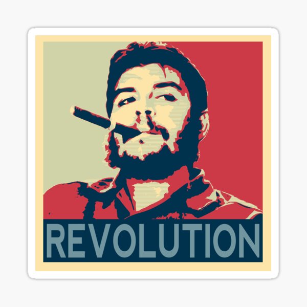 Revolución del Che Guevara Pegatina