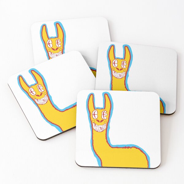 Item preview, Be Llamazing Funny Ugly Motivational Llama designed and sold by pelagio.