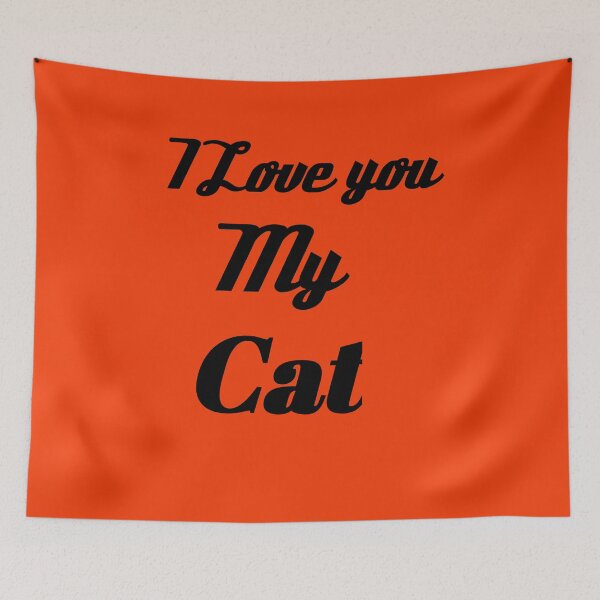 Item preview, I LOVE YOU MY CAT T-SHIRTS . FUNNY CATT-SHIRTS designed and sold by souhaben.
