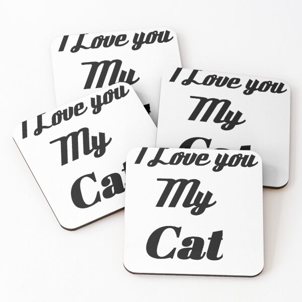 Item preview, I LOVE YOU MY CAT T-SHIRTS . FUNNY CATT-SHIRTS designed and sold by souhaben.