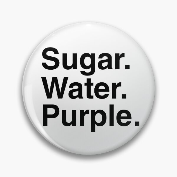 Item preview, Sugar Water Purple (Black Text) designed and sold by SemiSlicks.