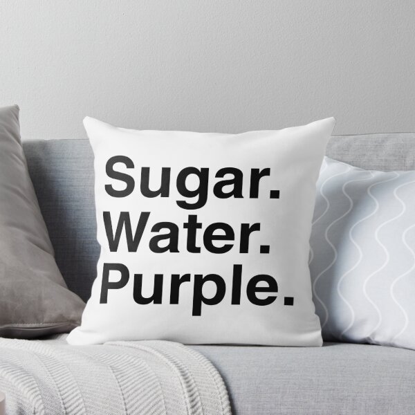 Item preview, Sugar Water Purple (Black Text) designed and sold by SemiSlicks.