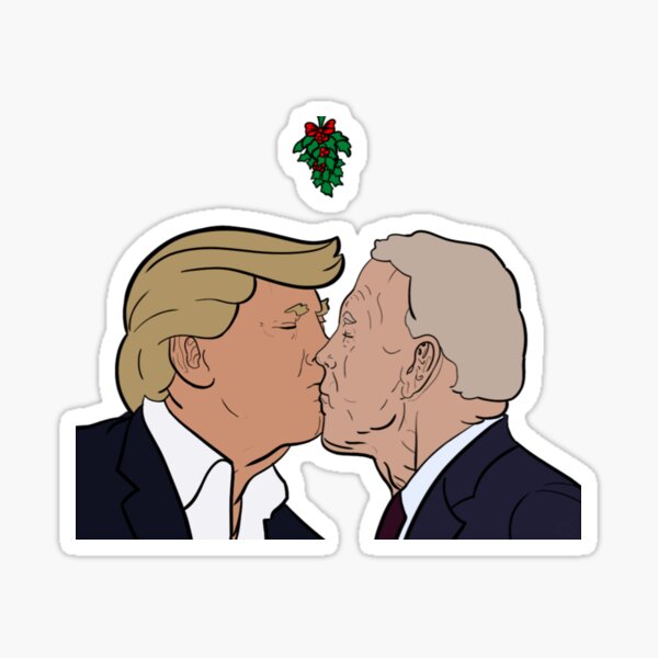 Item preview, Trump Kissing Biden  designed and sold by LookNook.