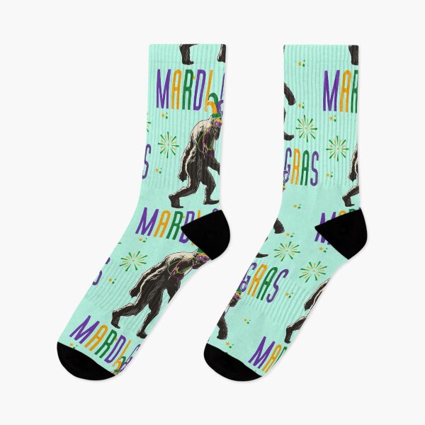 Item preview, Mardi Gras Bigfoot New Orleans Souvenirs designed and sold by Nzgiftsandmore.