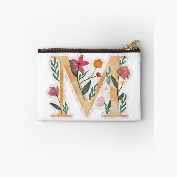 Item preview, M with Watercolor Flowers designed and sold by Em0523.