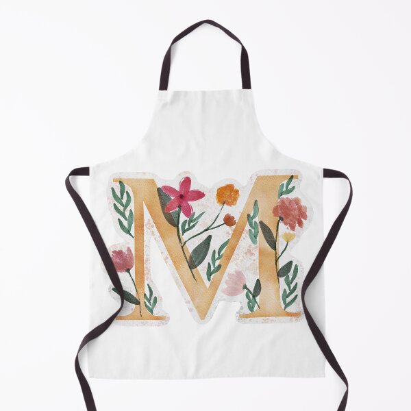 Item preview, M with Watercolor Flowers designed and sold by Em0523.