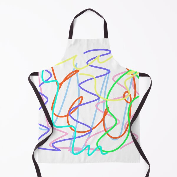 Item preview, Childish Neon Lines Doodle designed and sold by Dator-Abstracts.