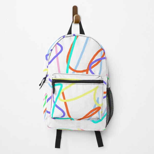 Item preview, Childish Neon Lines Doodle designed and sold by Dator-Abstracts.