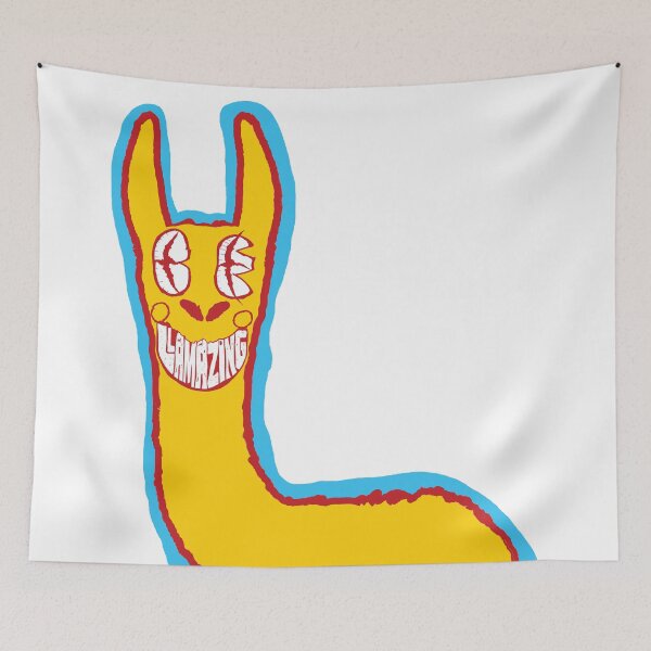 Item preview, Be Llamazing Funny Ugly Motivational Llama designed and sold by pelagio.