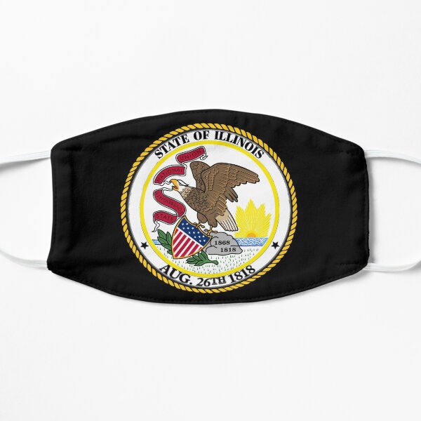 Bundesstaat Illinois, Illinois Flache Maske
