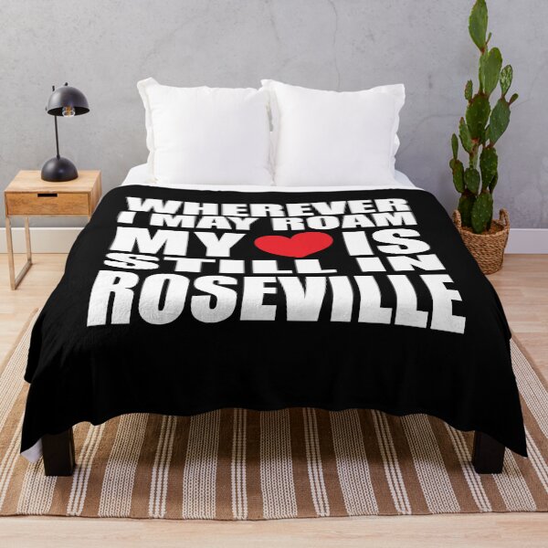 Item preview, My home and heart is in Roseville designed and sold by RoguePixel.