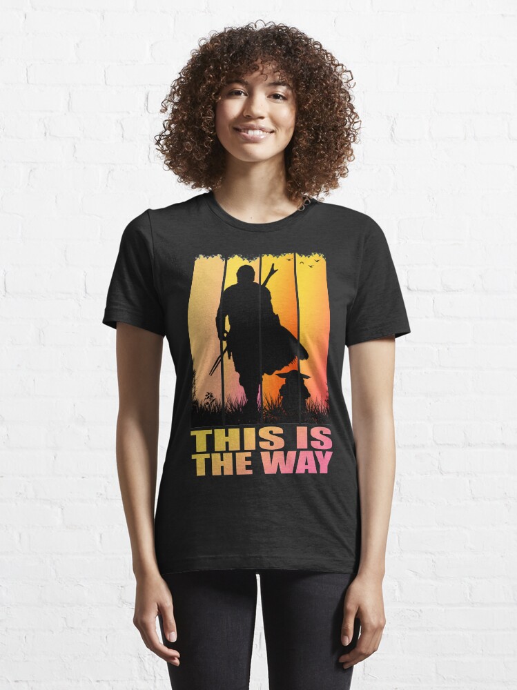 Alternate view of This Is The Way Retro Essential T-Shirt