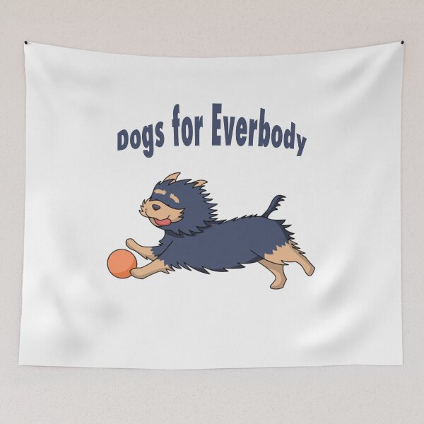 Item preview, Dogs for Everybody designed and sold by Giovanni's  Brown Quotes.