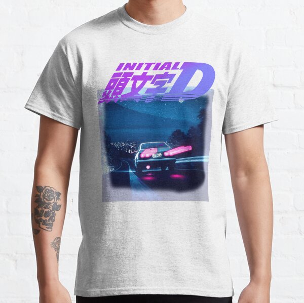 Initial D Neon AE86 Classic T-Shirt