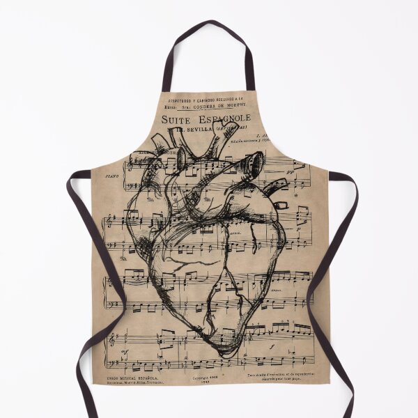 Item preview, Sheet music with heart designed and sold by lapetiteart.