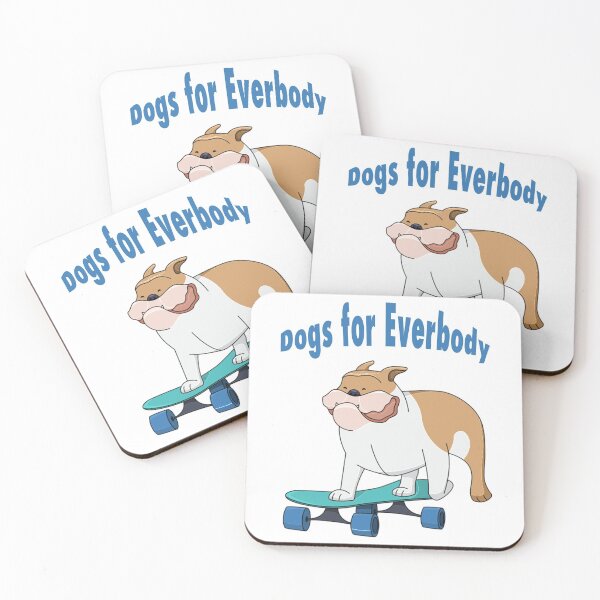 Item preview, Dogs for Everybody designed and sold by Giovanni's  Brown Quotes.