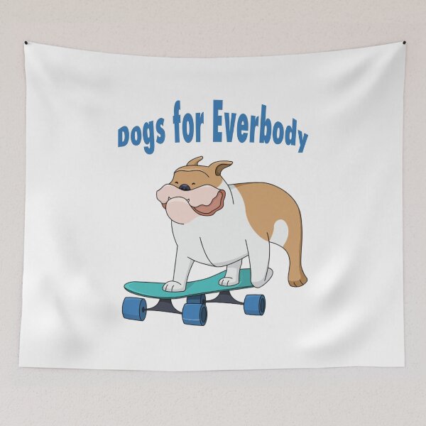 Item preview, Dogs for Everybody designed and sold by Giovanni's  Brown Quotes.