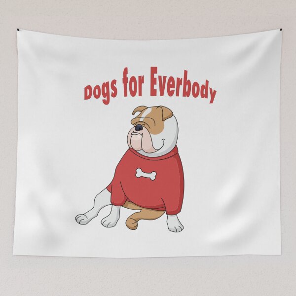 Item preview, Dogs for Everybody | Cute dog with cute sweater  designed and sold by Giovanni's  Brown Quotes.