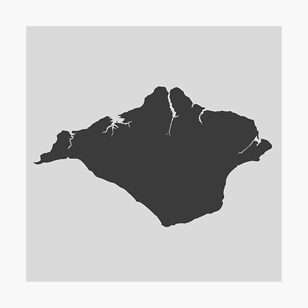 Item preview, Isle of Wight Shape designed and sold by CPTVDesign.