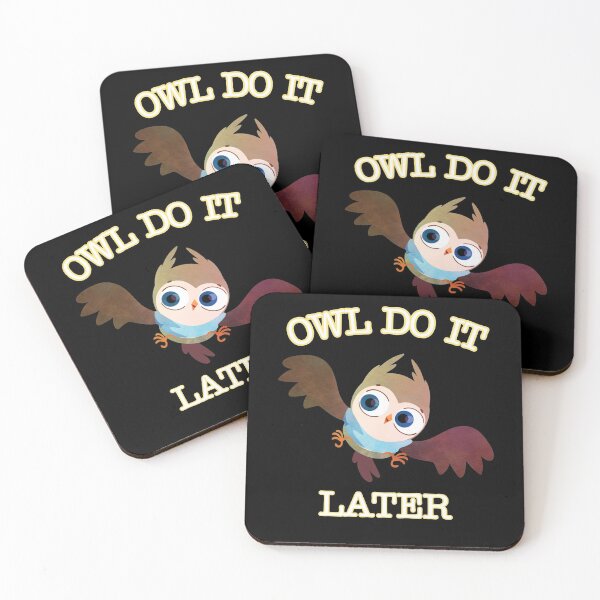 Item preview, Owl do it later designed and sold by ihebwkqh17.