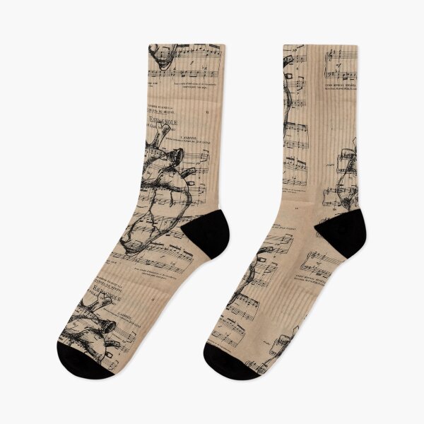 Item preview, Sheet music with heart designed and sold by lapetiteart.