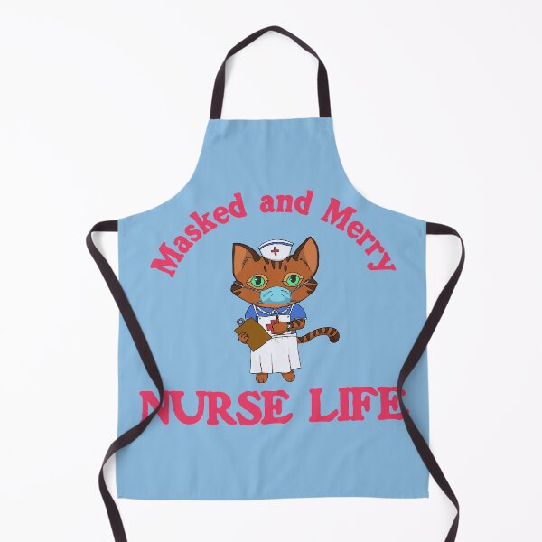 Item preview, Masked And Merry Nurse Life Cat - Pink designed and sold by Chubuter.