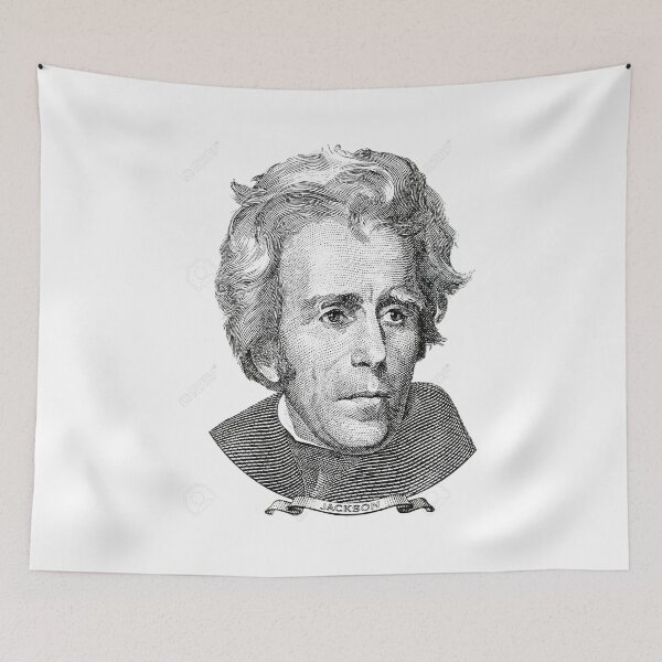 Item preview, andrew-jackson portrait designed and sold by stephenridgewar.
