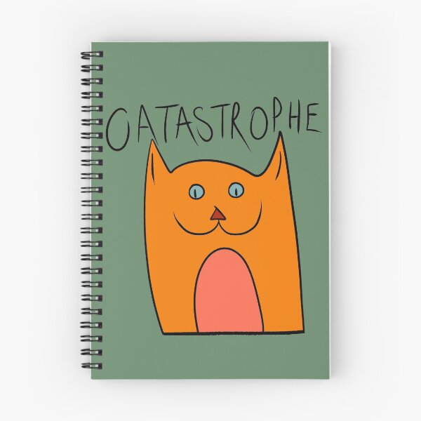 Item preview, Catastrophe the wicked orange cat designed and sold by JellaDelta.