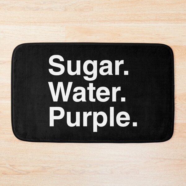 Item preview, Sugar Water Purple (White text) designed and sold by SemiSlicks.