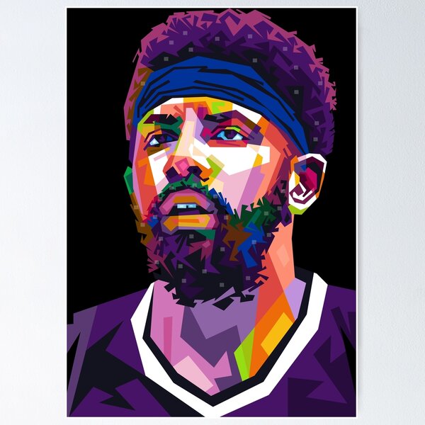 Poster Pop-Art, on Sport Theme - Basketball Outdoor, by Daniel Coulmann