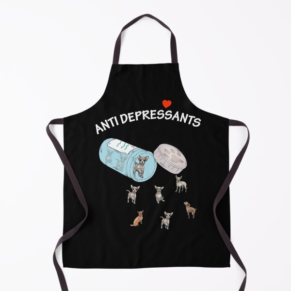 Item preview, Antidepressant Chihuahua One designed and sold by Unique-Tees.