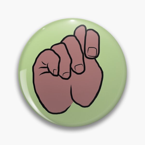 Item preview, The letter T in ASL designed and sold by BatemanBranding.