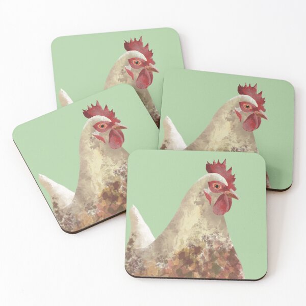 Item preview, Petal the Chicken designed and sold by quirkeebird.
