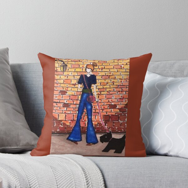 Item preview, La chica del bolso rosa - un pequeño paseo designed and sold by Astor's Art.