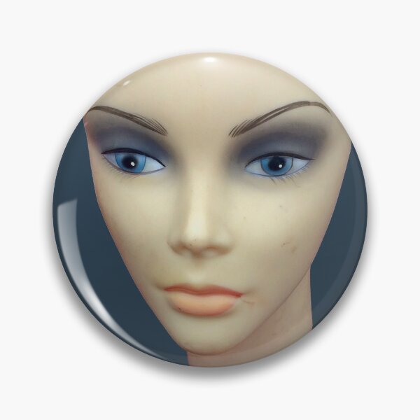 Item preview, Retro Pale Fashion Doll Head designed and sold by badlydrawnbabe.