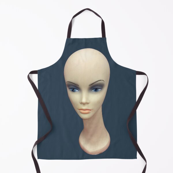 Item preview, Retro Pale Fashion Doll Head designed and sold by badlydrawnbabe.