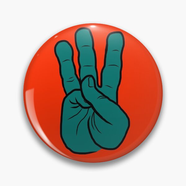 Item preview, The letter W in ASL designed and sold by BatemanBranding.