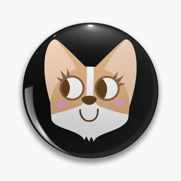 Item preview, Super cute Corgi Dog face designed and sold by jazzydevil.