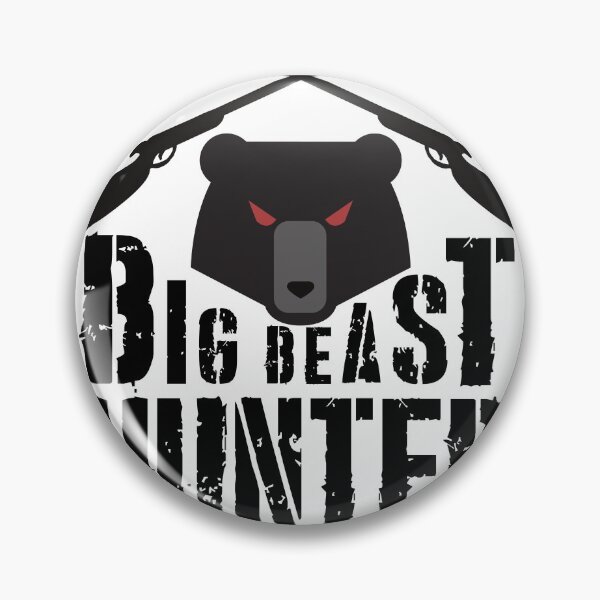 Item preview, Big beast hunter designed and sold by InkTeeArt.