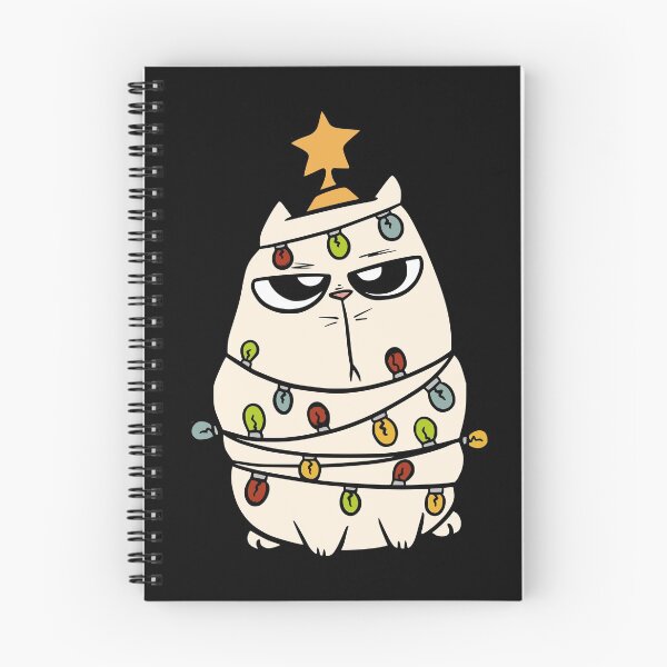 Item preview, Cat Christmas tree funny designed and sold by kickwear-com.