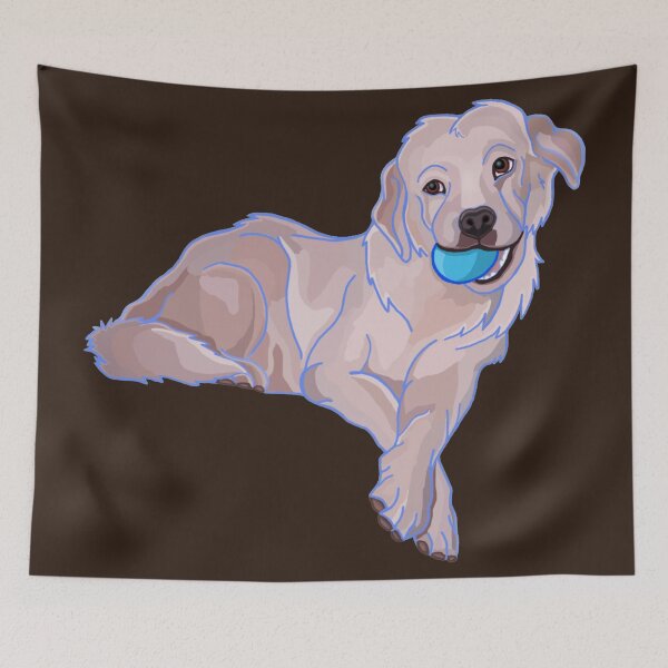 Item preview, Great Pyrenees Cute Puppy with Chew Toy  designed and sold by Deborah Camp.