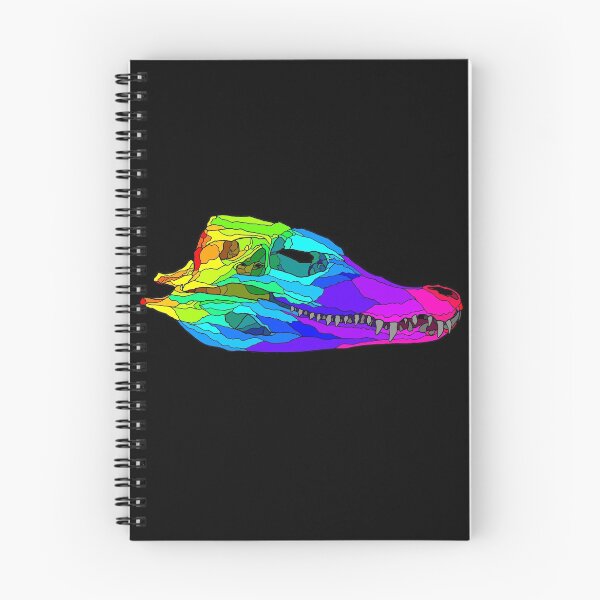 Item preview, Rainbow Cuvier's Dwarf Caiman Skull designed and sold by TinkerandBone.