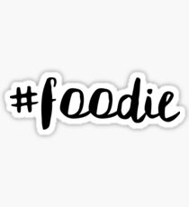 Pegatina #foodie bolso de mano