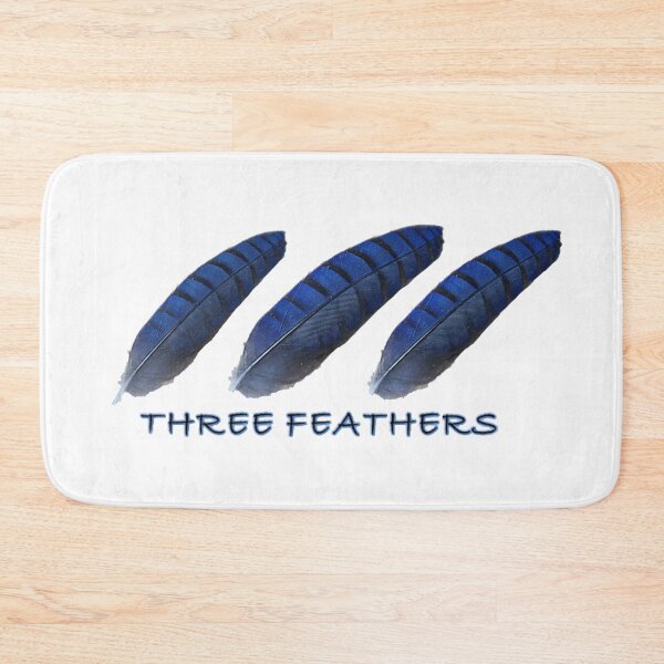 Item preview, THREE FEATHERS designed and sold by THE AMERICAN TEEVANGELIST.