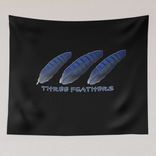 Item preview, THREE FEATHERS designed and sold by THE AMERICAN TEEVANGELIST.