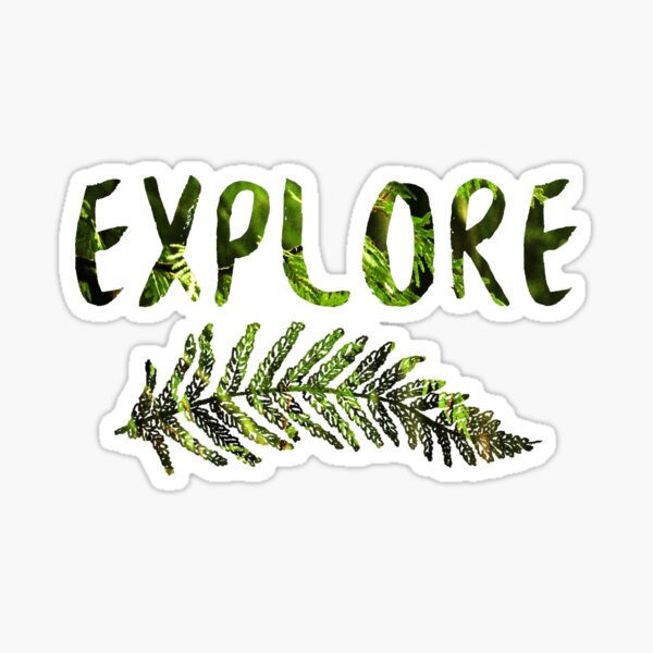 Explore Sticker